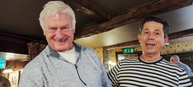 Rob Wallace and Tony Wragg